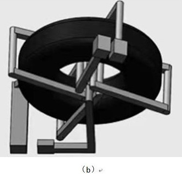 High temperature current sensor based on low temperature co-fired ceramic technology and its application and method