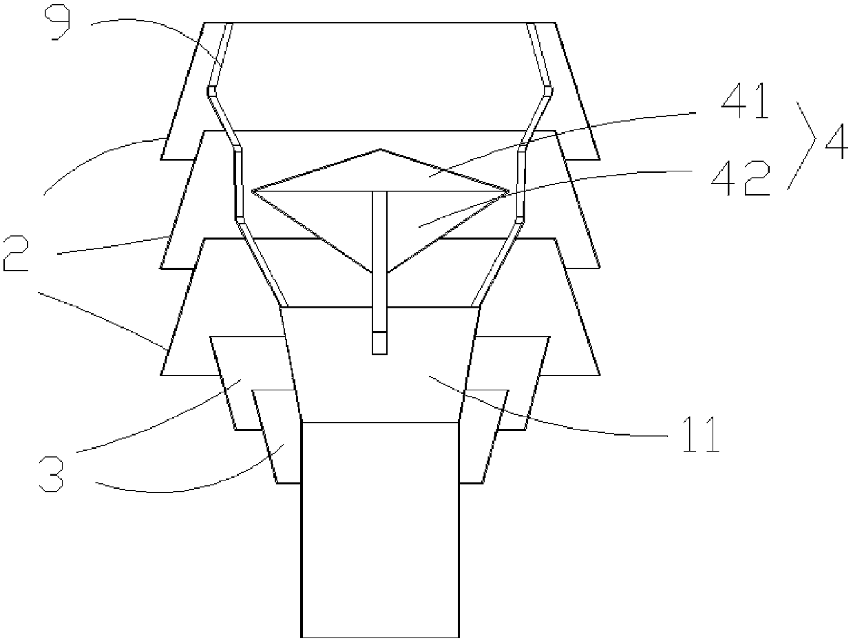 Universal wind and rain prevention and smoke exhaust device