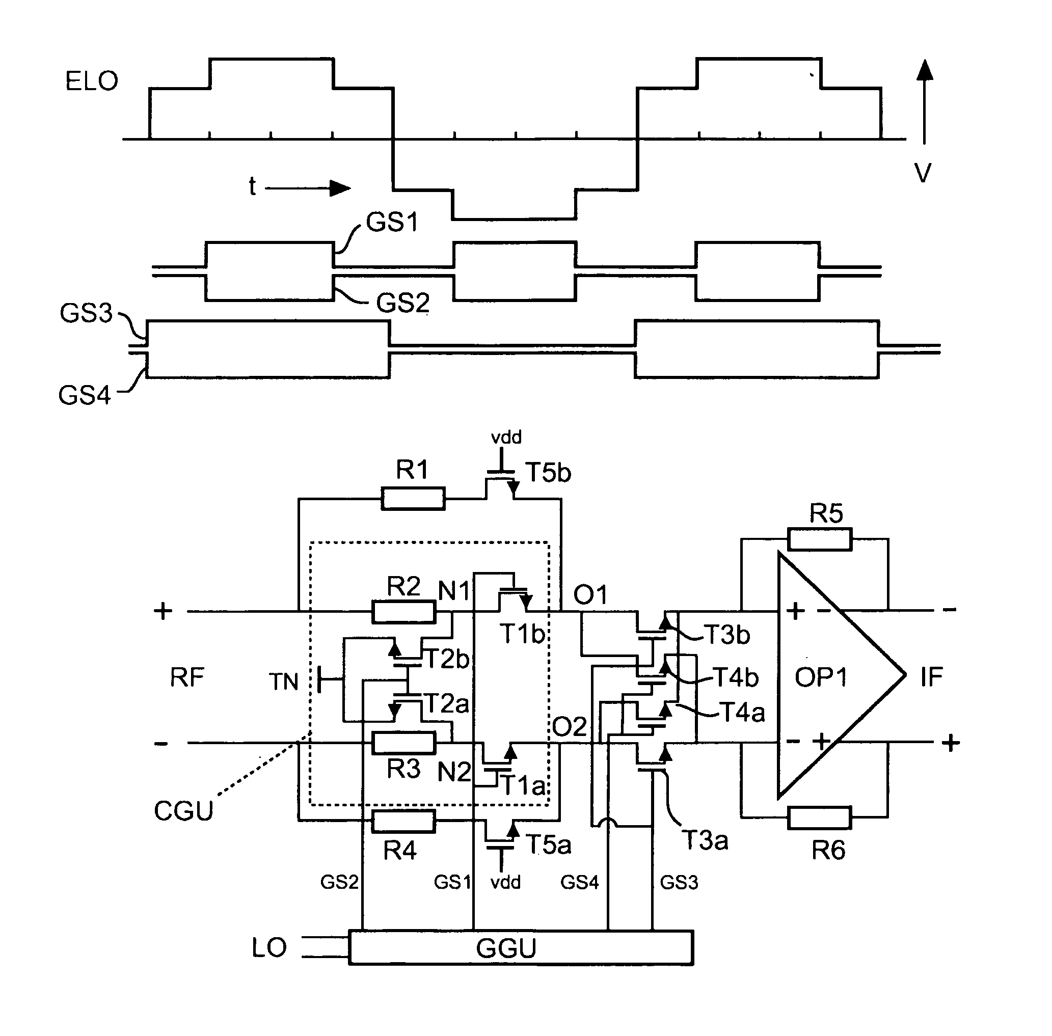 Harmonic rejection mixer unit and method for performing a harmonic rejection mixing