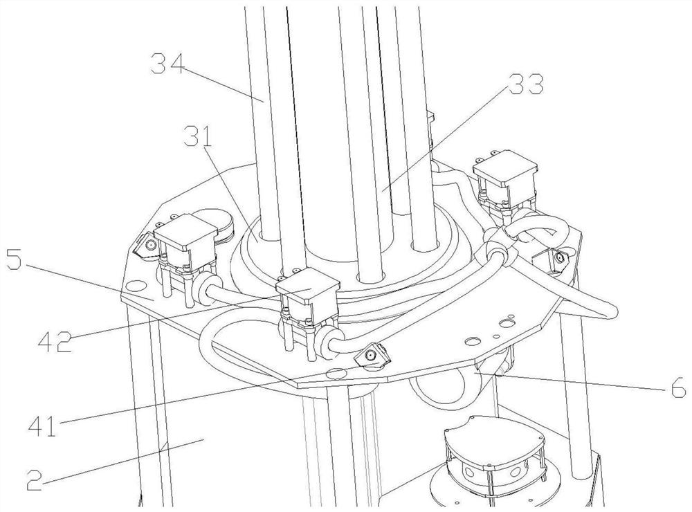 Intelligent disinfecting and killing cleaning robot