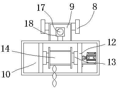 Robot clamp with functions of automatic object discharging and direction adjusting