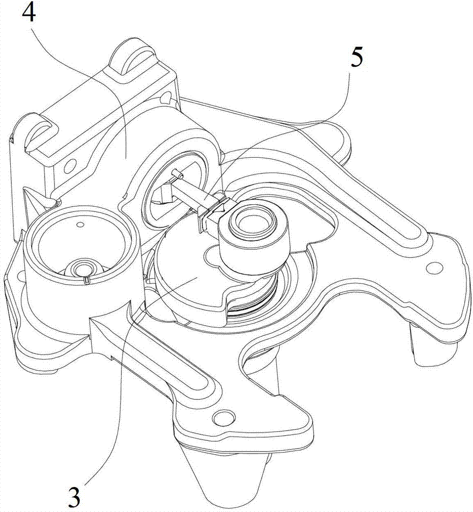 Split crank shaft structure of reciprocating compressor