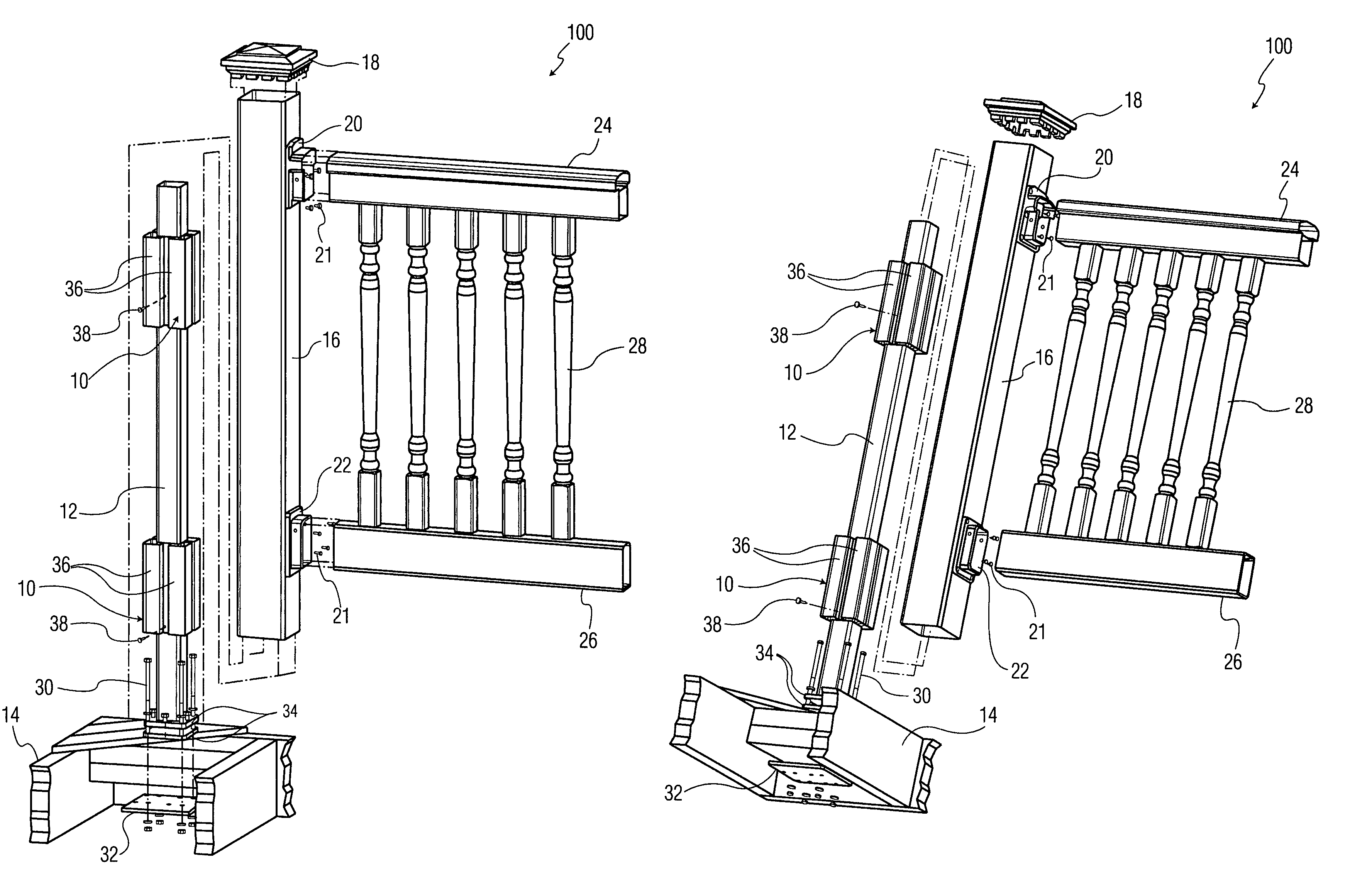 Apparatus and method for post mount guide