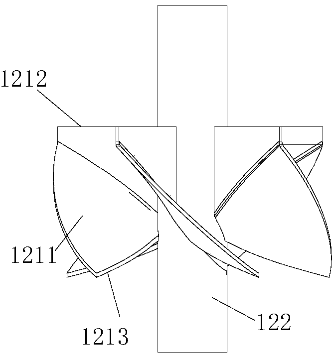 Self-rotating spraying device and washing machine