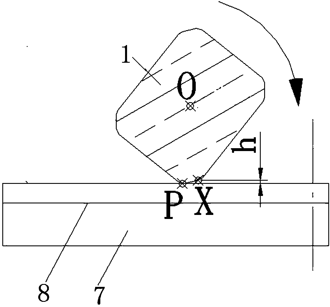 A test method for anchor lip in anchor pull test