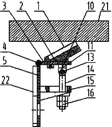 Radial wear-resistant sealing device of air preheater