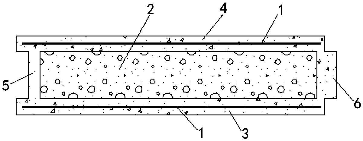 A glass fiber reinforced cement composite thermal insulation wallboard and its manufacturing method