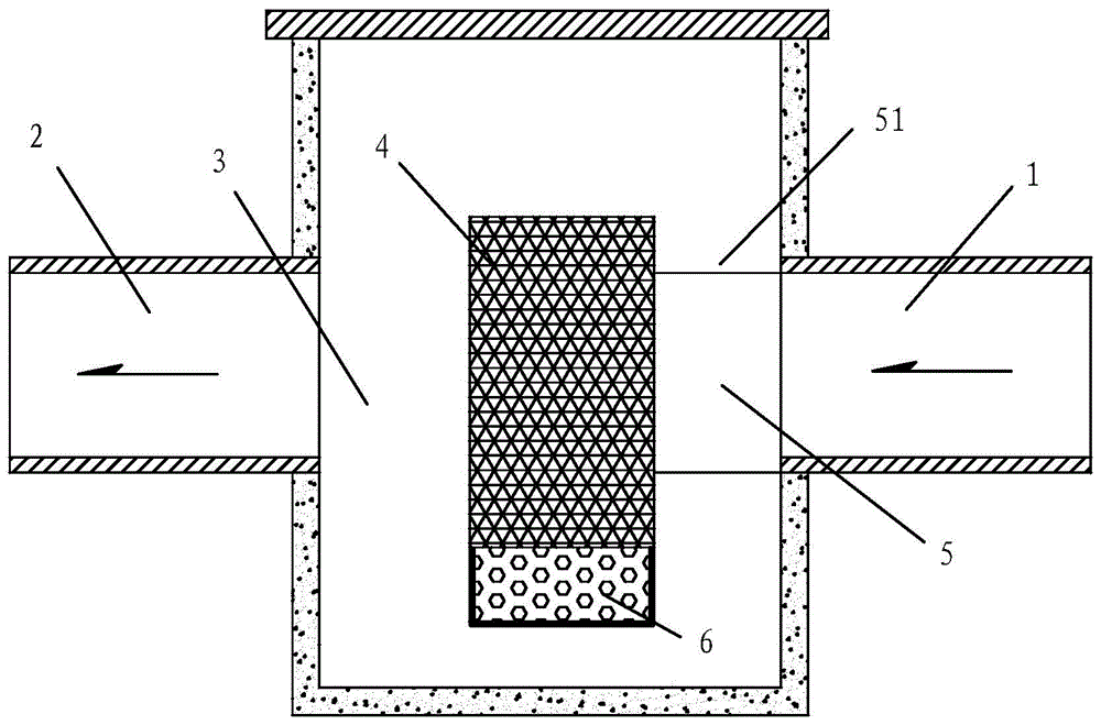 Drainage pipeline grating device