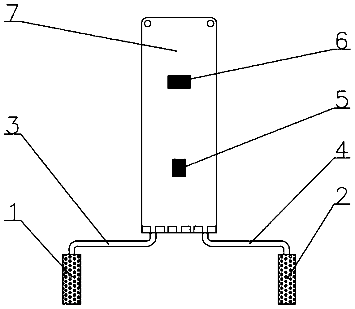 Soil moisture characteristic line measuring device and measuring method thereof