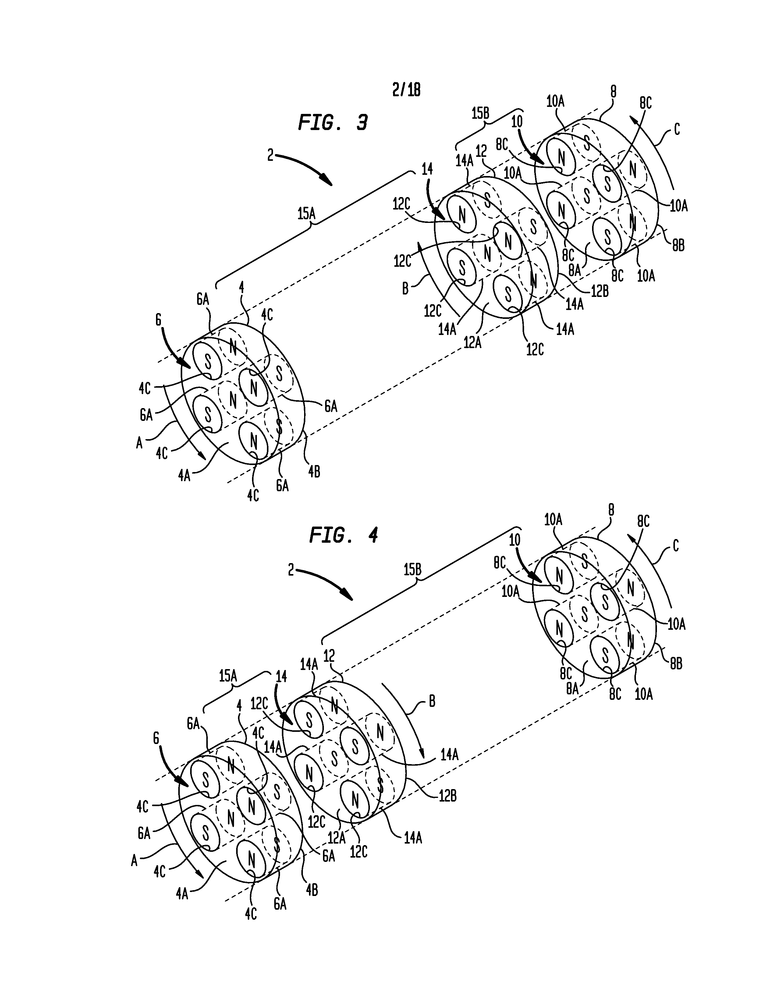 Permanent magnet drive apparatus and operational method