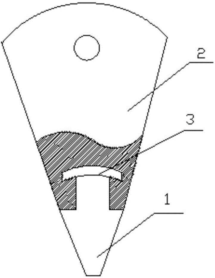 Alloy ripper tooth on a ripper and manufacturing method thereof