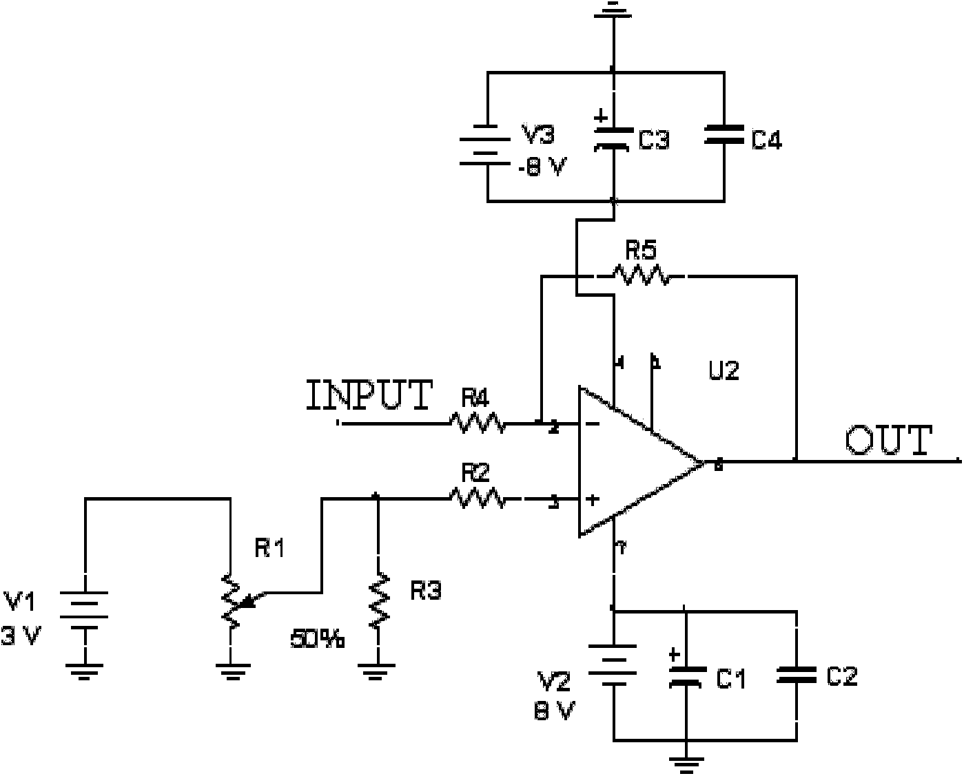 Generating device of high-voltage sine wave drive signal