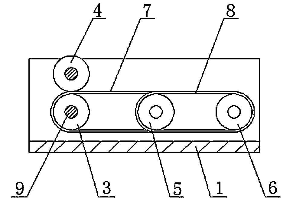 Lead frame transmission device
