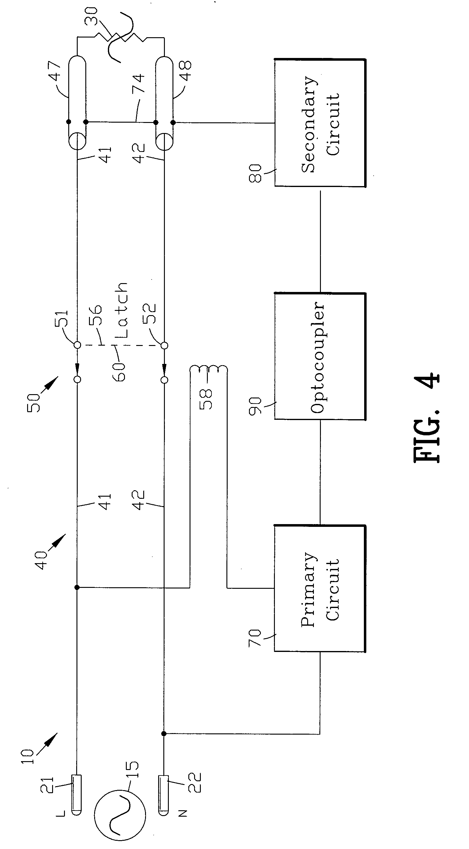 Leakage current detection and interruption circuit with improved shield