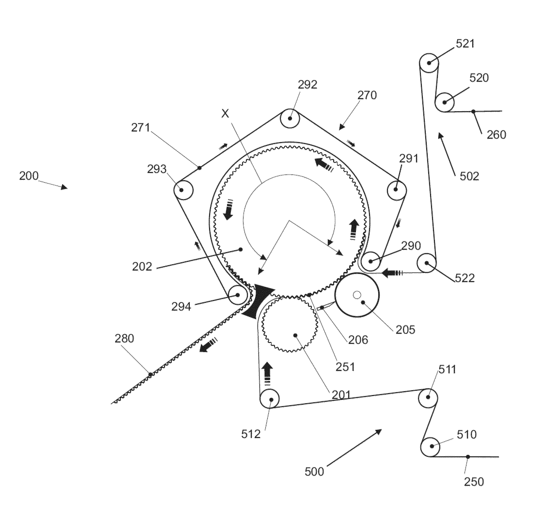 Method and apparatus for forming corrugated board