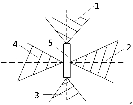 Multi-aircraft cooperative formation method based on communication narrow-beam conformal antenna