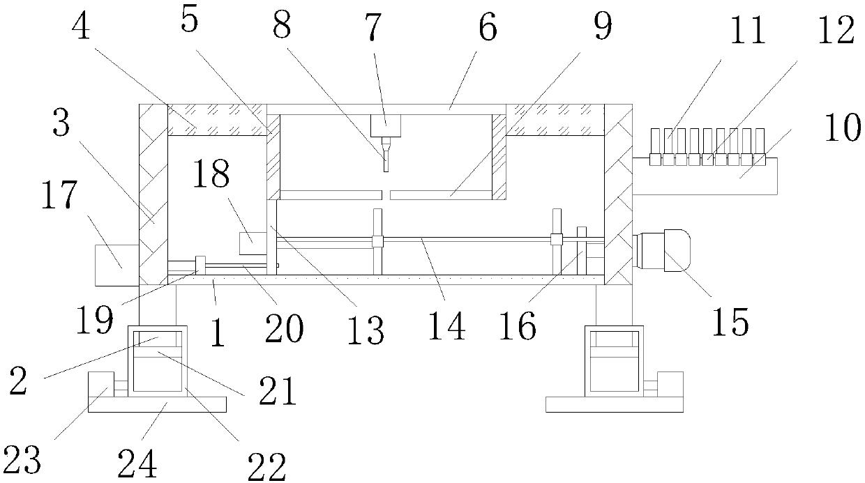 Digital folding line-locking linkage machine