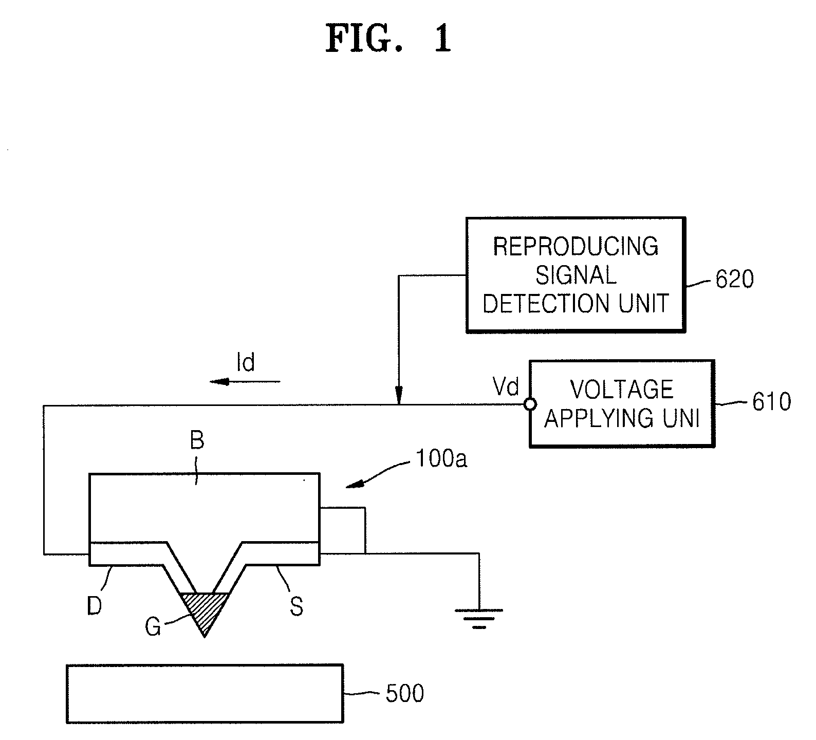 Method of improving sensitivity of electric field sensor, storage apparatus including electric field sensor, and method of reproducing information of the storage apparatus