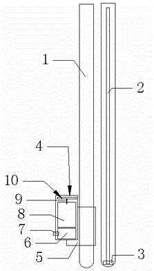 Temperature measurement heat dissipation chopsticks