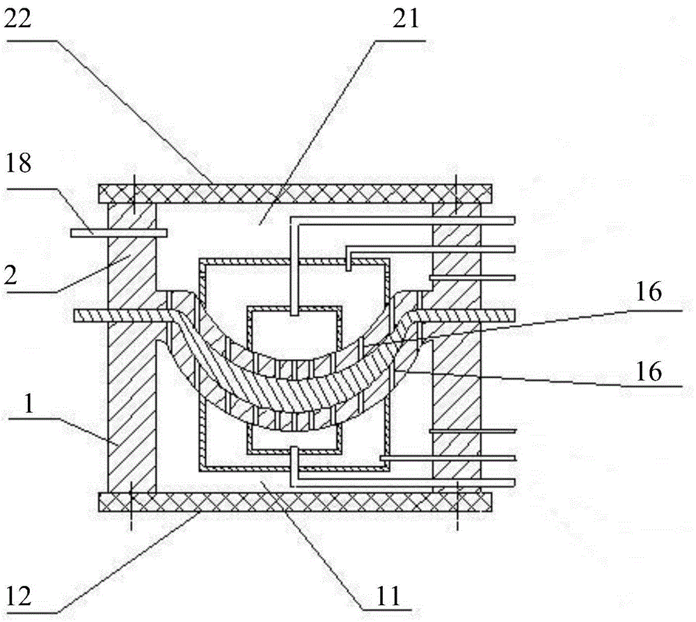 Underwear cup molding die and underwear molding method thereof