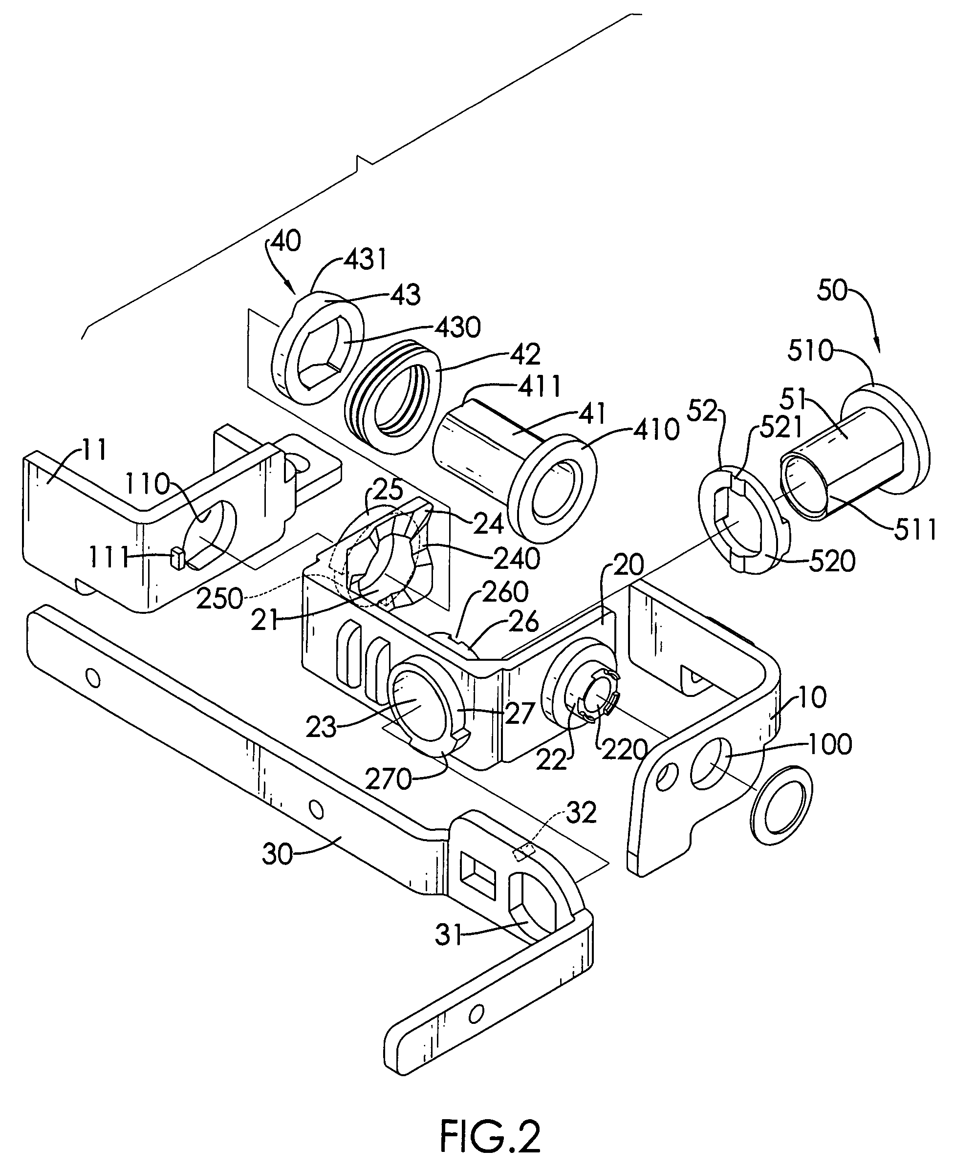 Dual-axis hinge for a portable electronic device