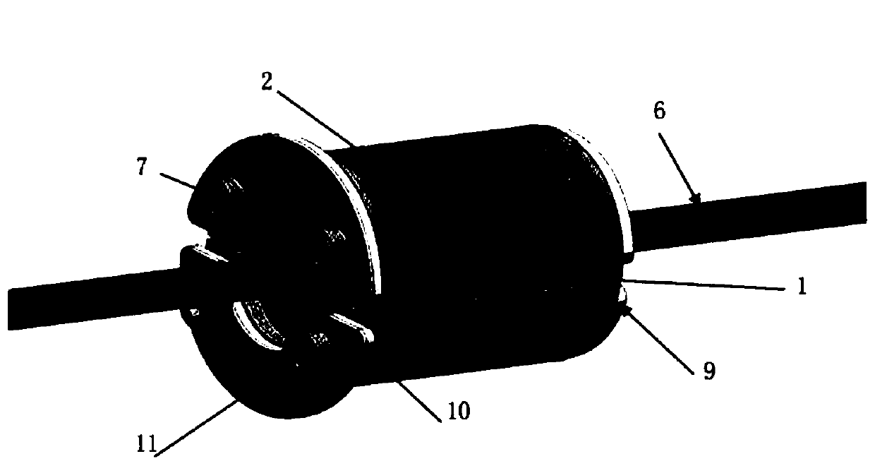 Cable pipeline sealing module