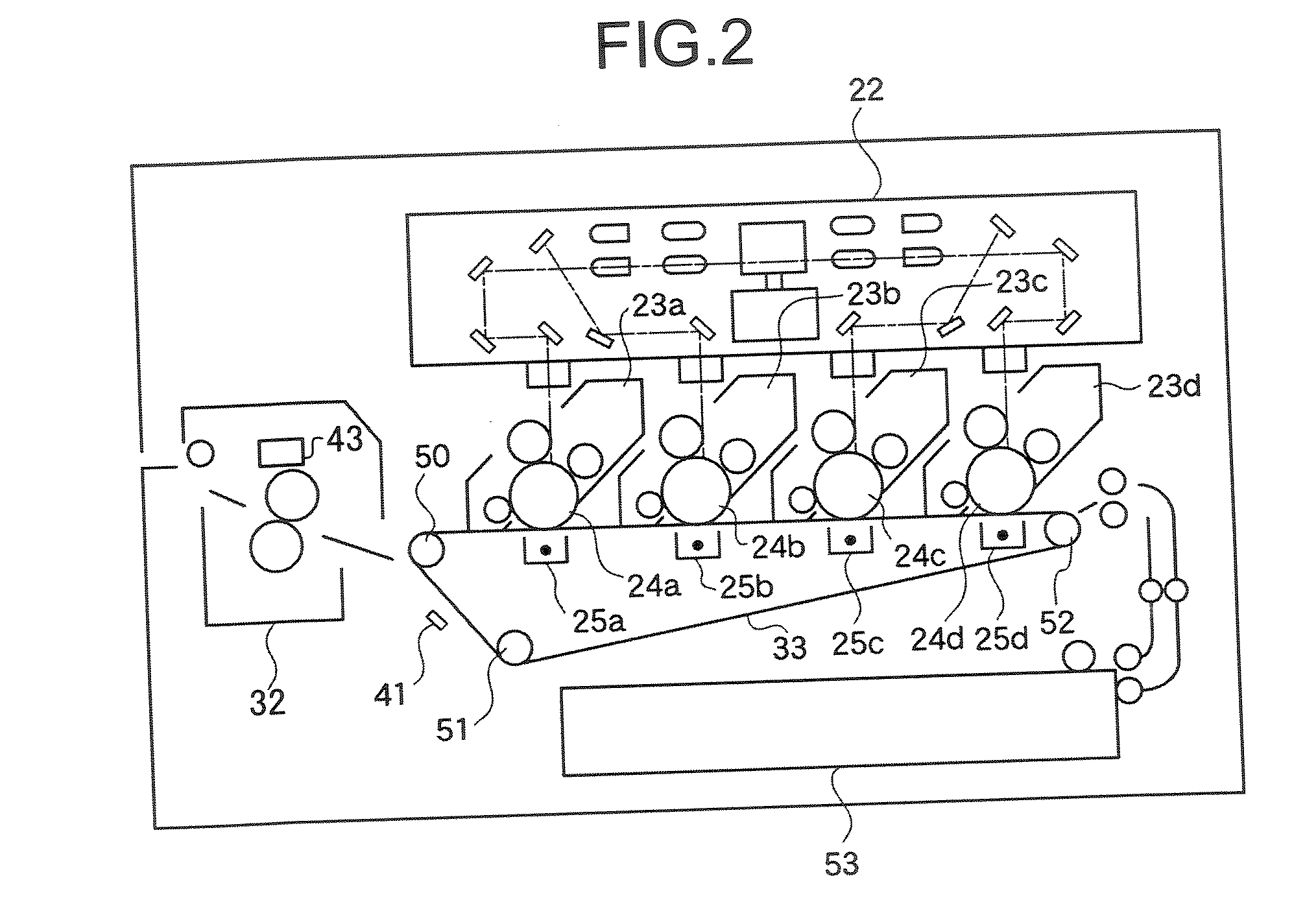 Image forming apparatus and method of correcting color misregistration in image forming apparatus