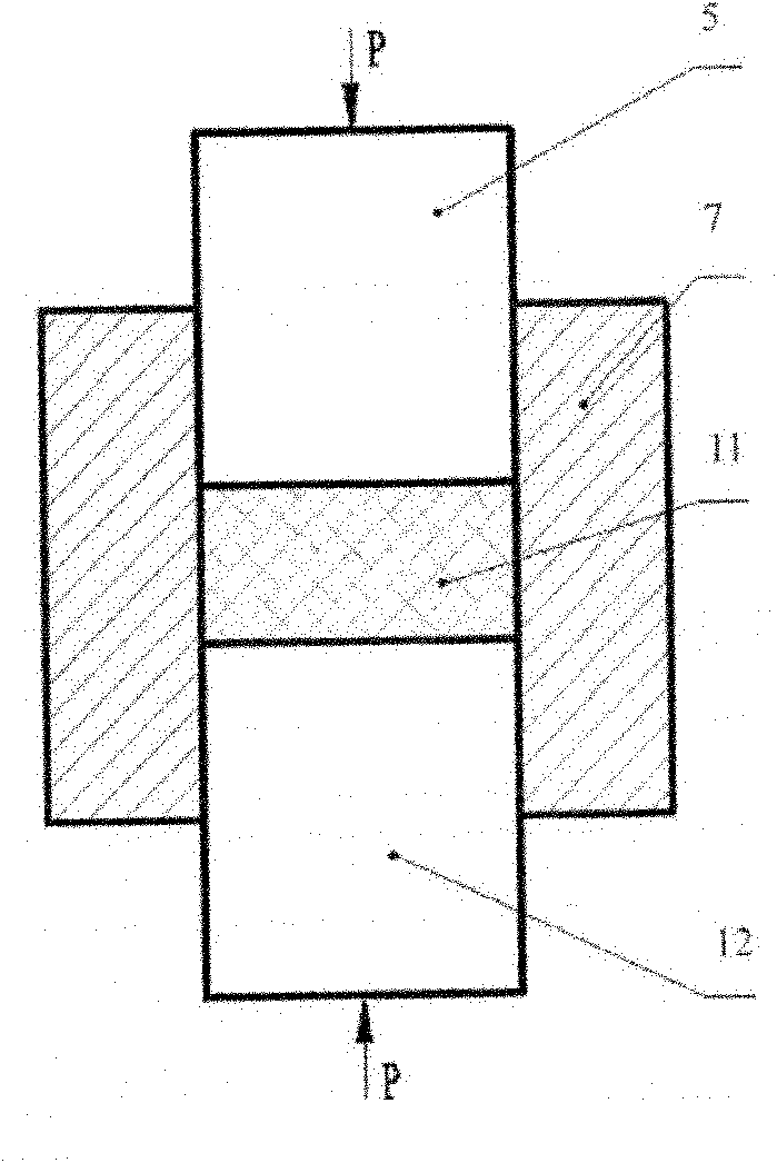 Method for rapidly densifying high-density full-gaseous phase pyrolytic carbon-based carbon/carbon composite materials