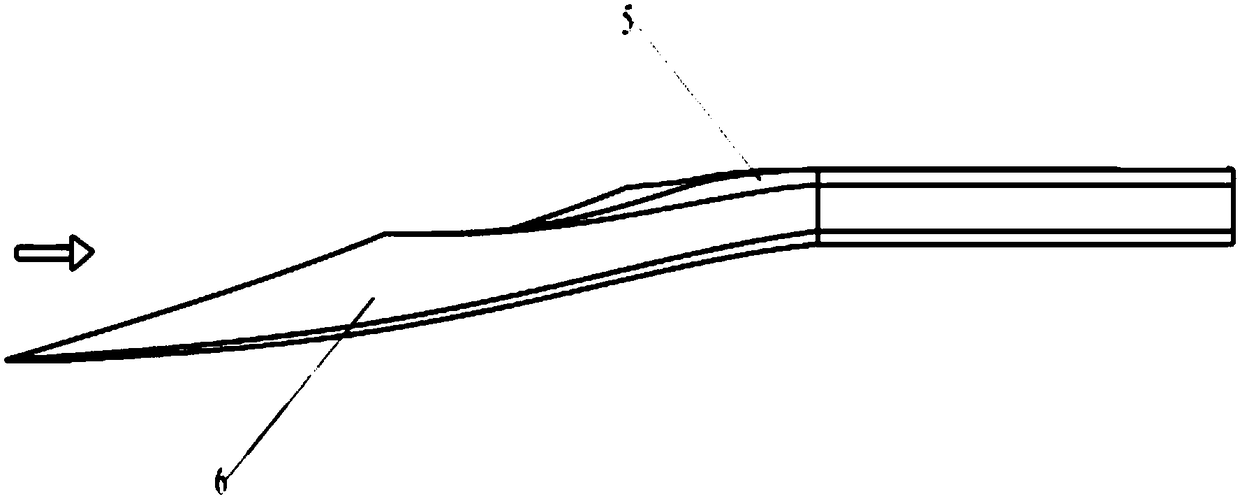 High-supersonic-speed internal contraction air intake channel gradually changed from convex shape into round shape and design method thereof