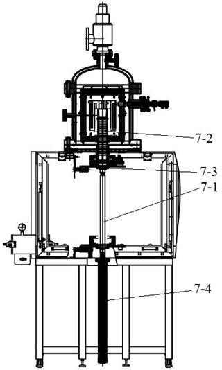 High-pressure hydrogenation-dehydrogenation heating reaction furnace