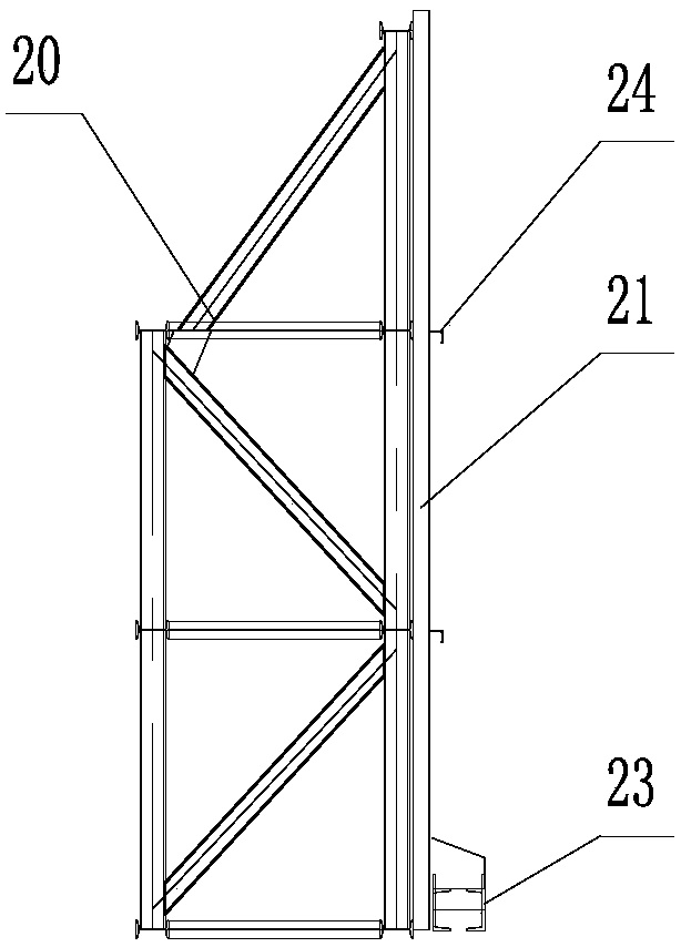 Bottom Compartment for Bottom Sealing of Underwater Sub-cabin of Large Cofferdam and Construction Method of Sub-cabin Bottom Cover