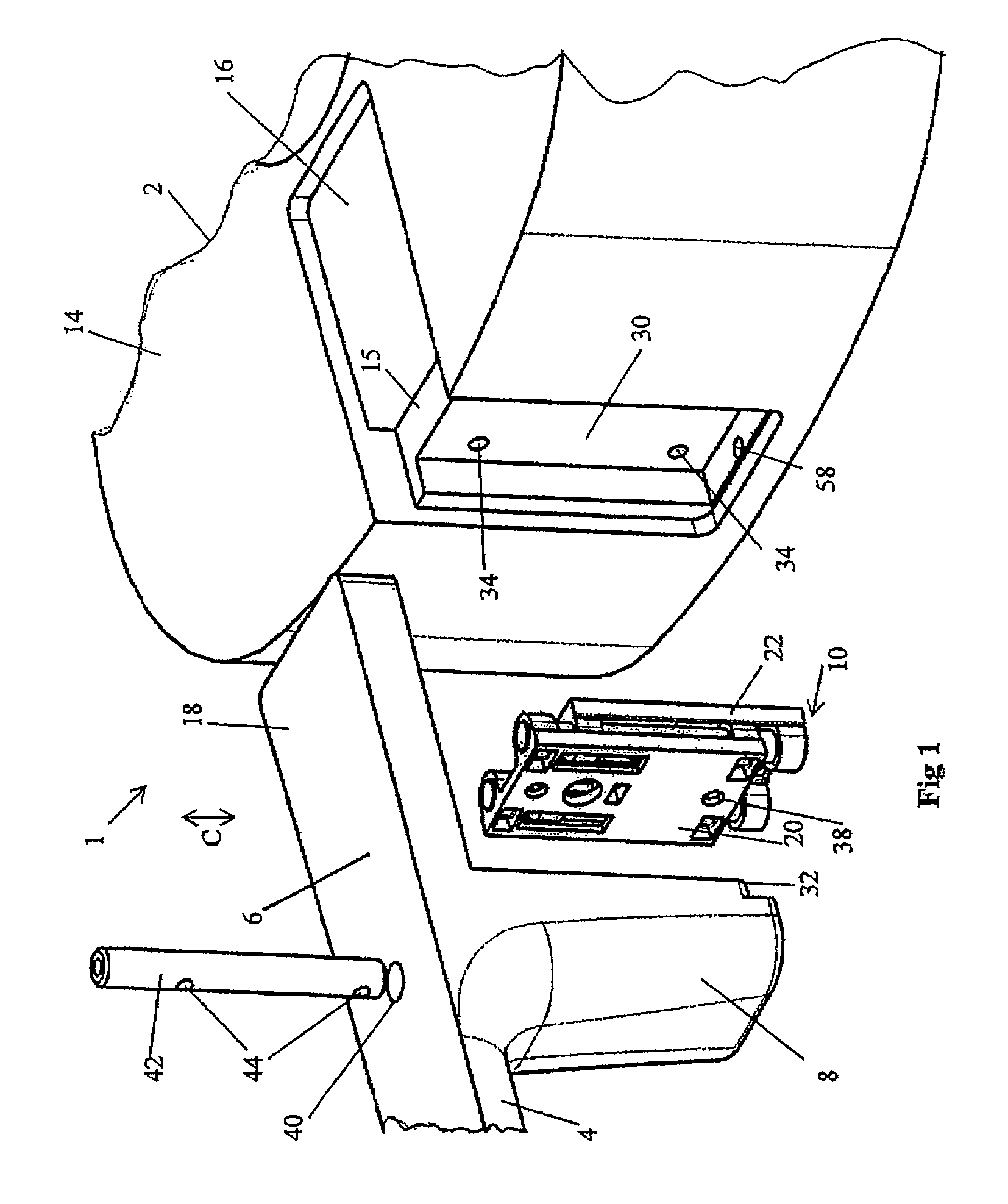 Adjustable neck mounting assembly for a stringed instrument