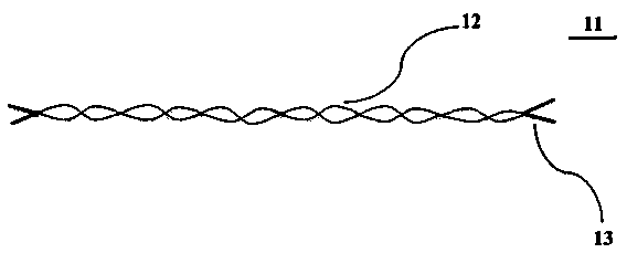 An imaging coil for magnetic resonance imaging and an electronic resonant circuit with the imaging coil