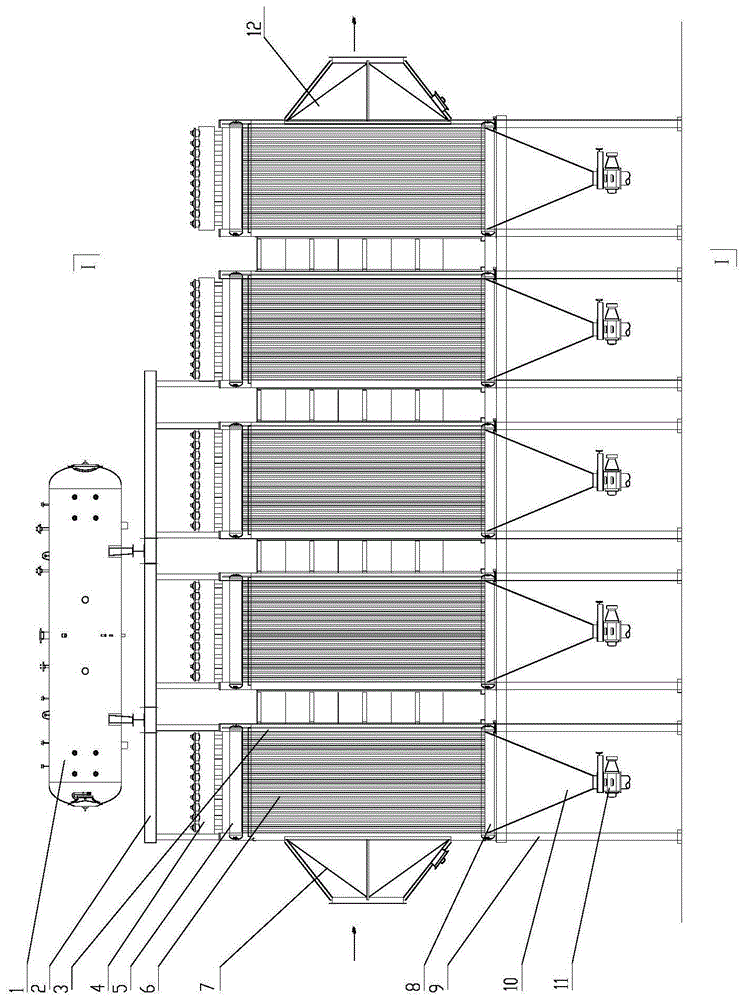 A waste heat recovery dust collector