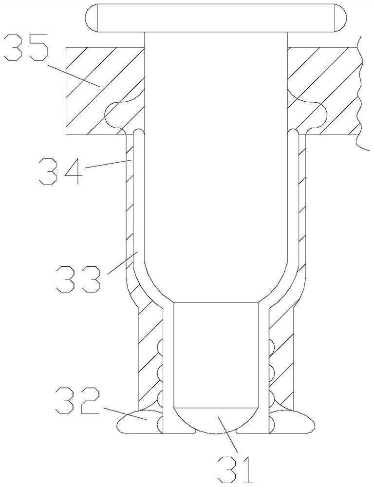 A pogo pin test connector suitable for semiconductor wafer fabrication