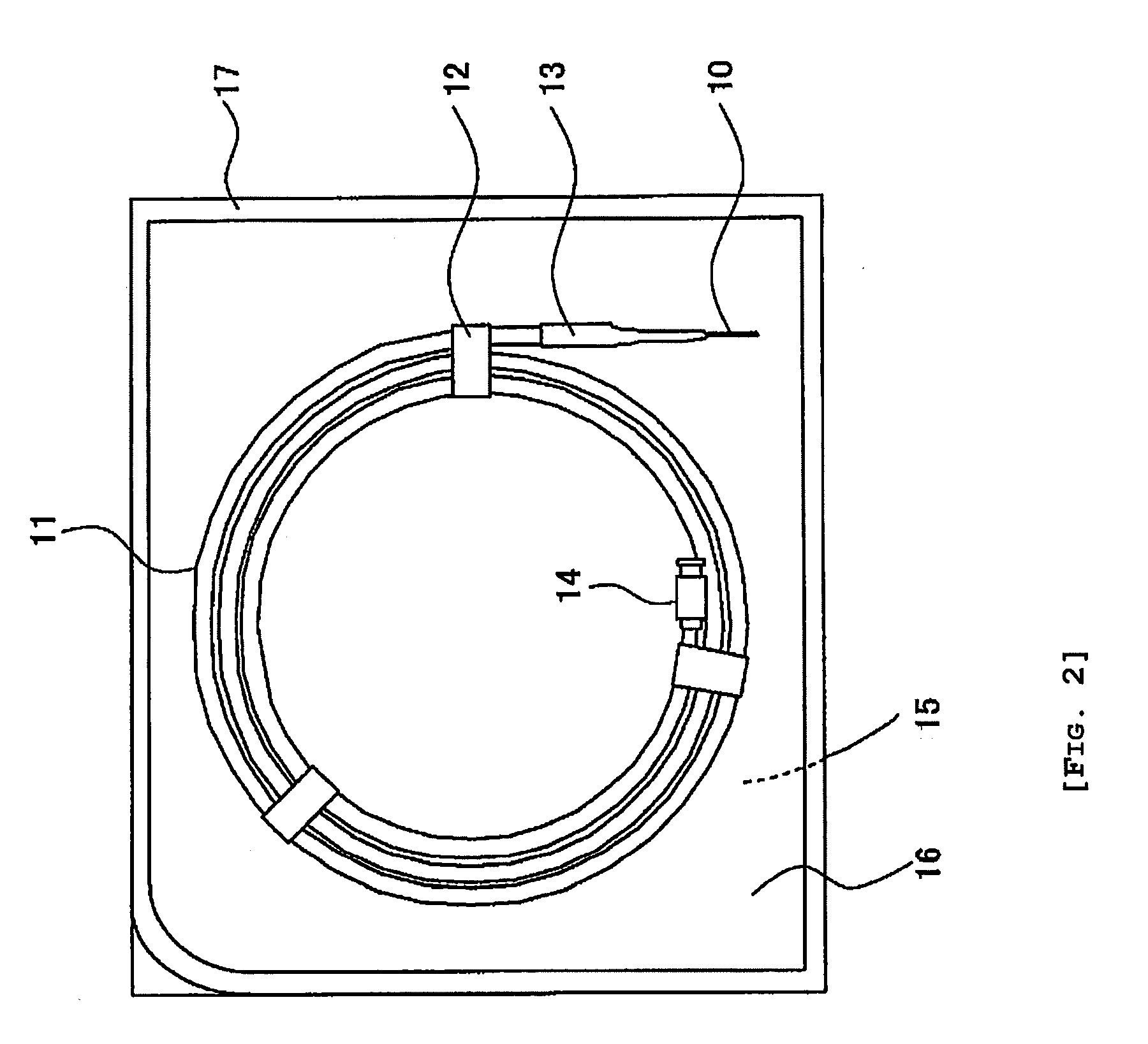 Method for radiation sterilization of hydrophilic polymer-coated medical device