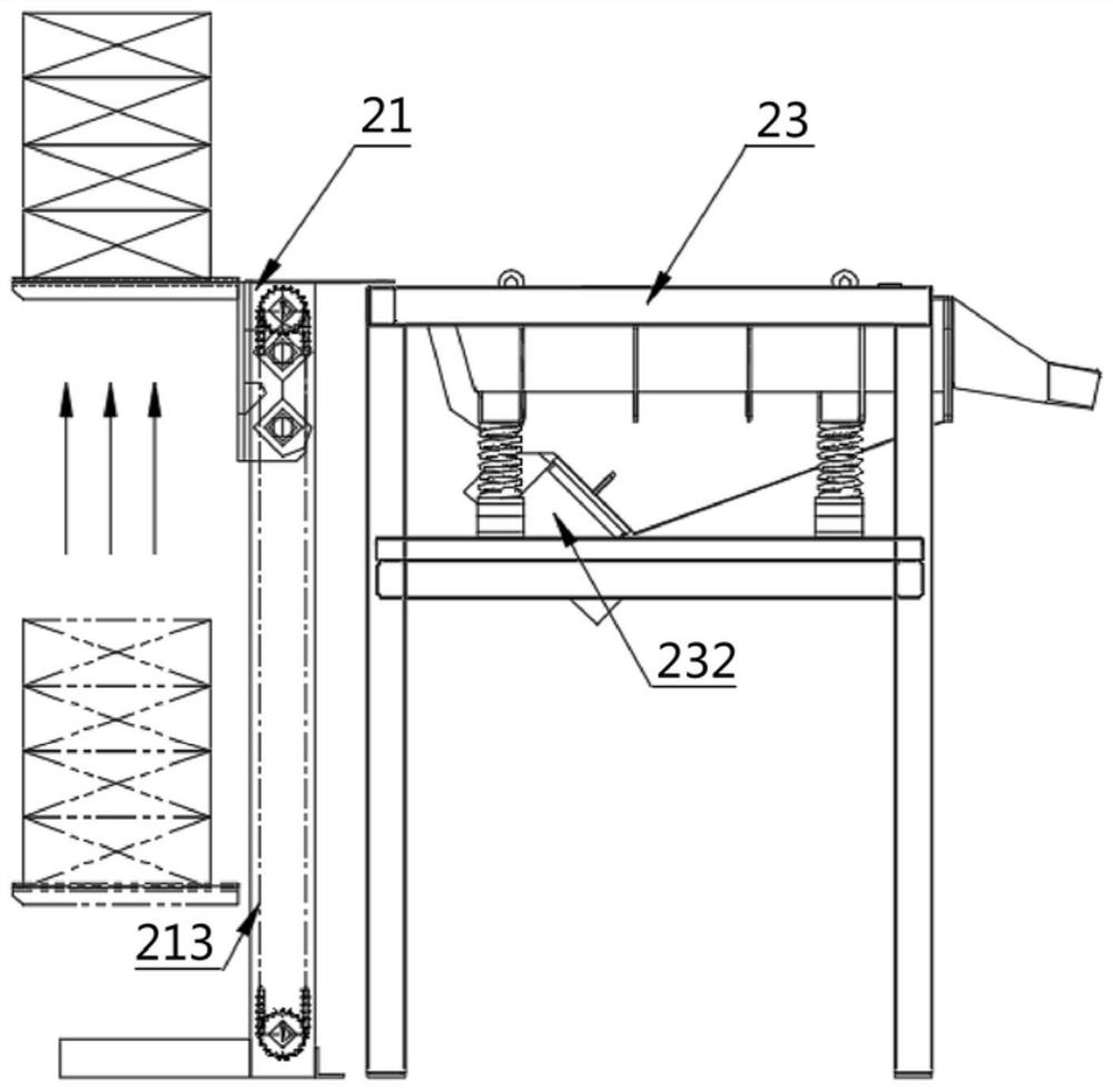 Continuous roller cleaning machine