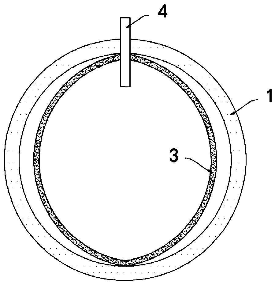 Self-regulating water pipe for household water heater