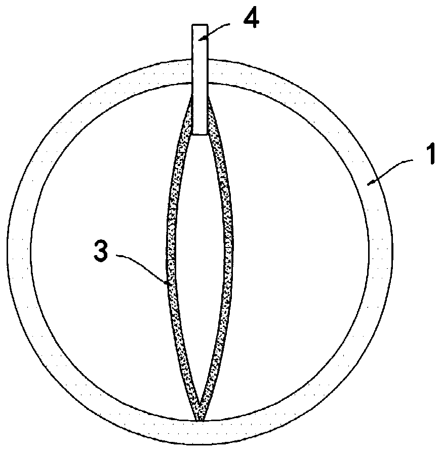 Self-regulating water pipe for household water heater