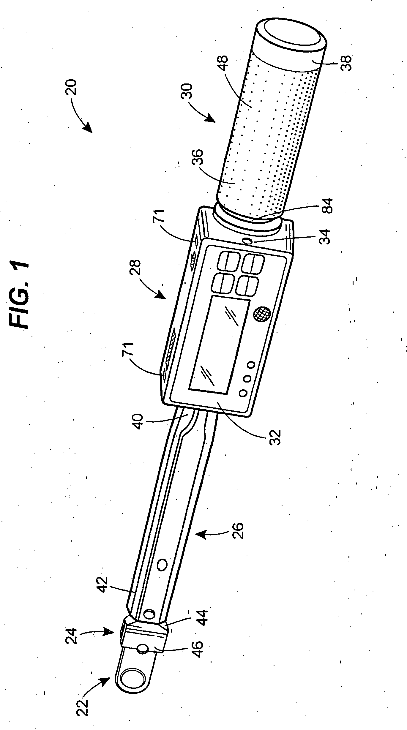Torque wrench with fastener indicator and system and method employing same