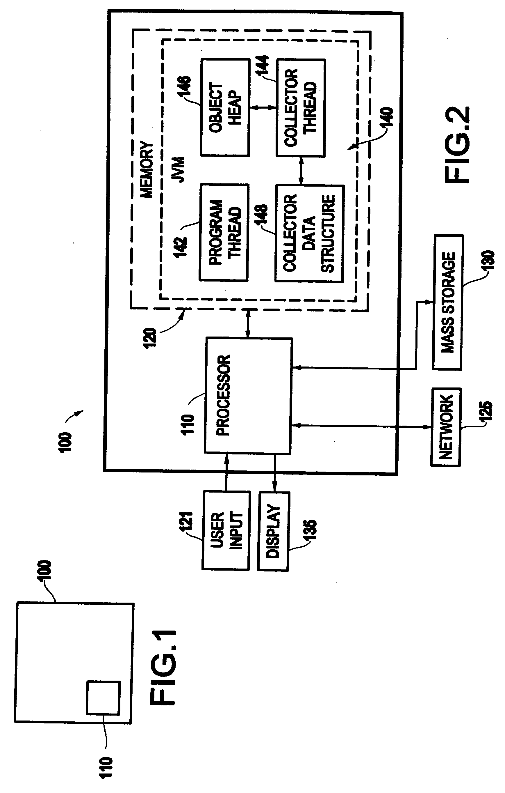 Method and program for space-efficient representation of objects in a garbage-collected system