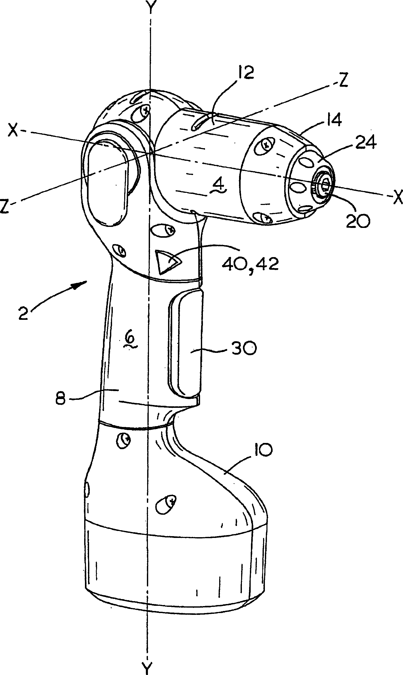 Electric connector for electric tool