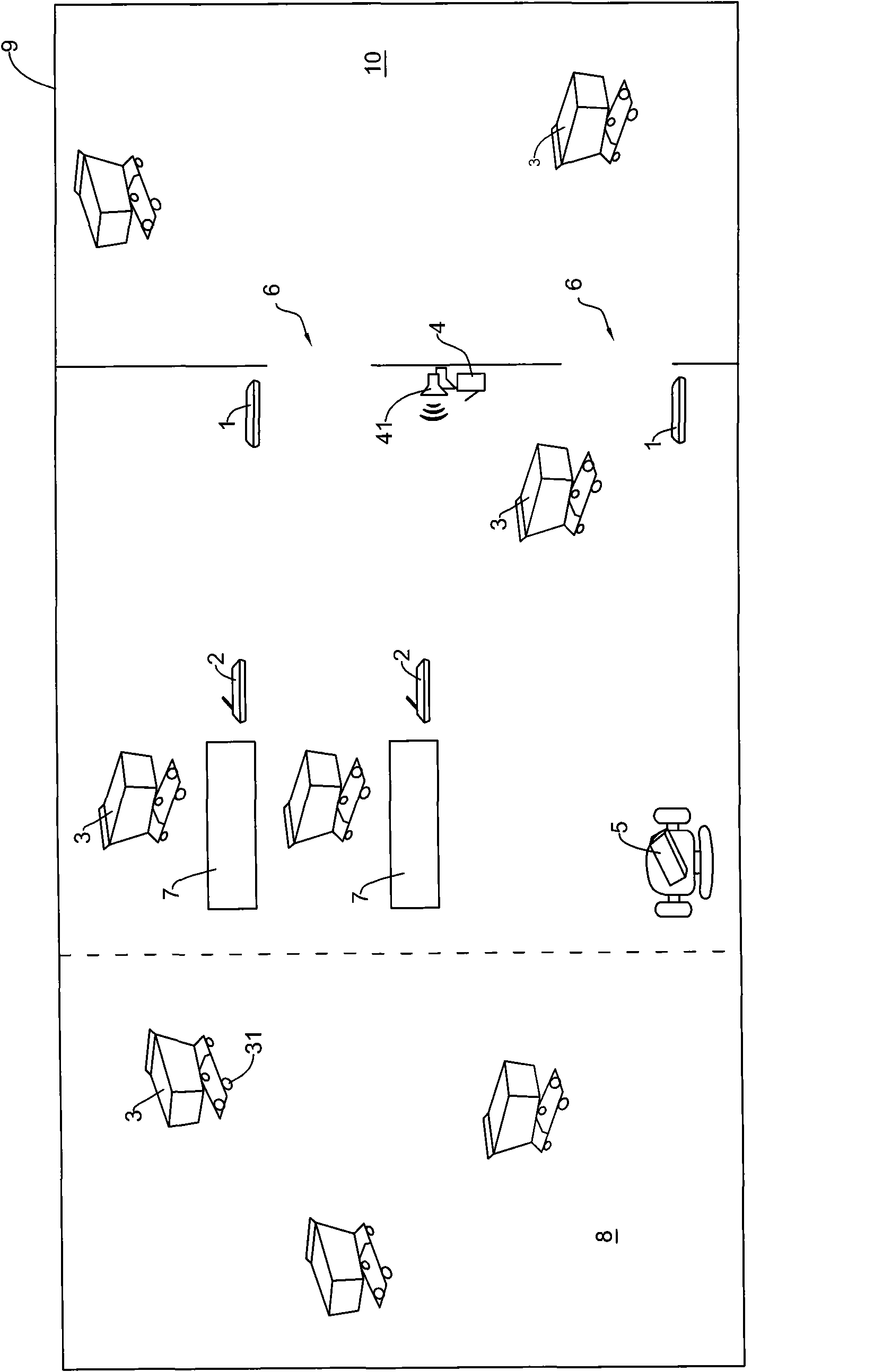 Supermarket shopping anti-theft system and realization method thereof