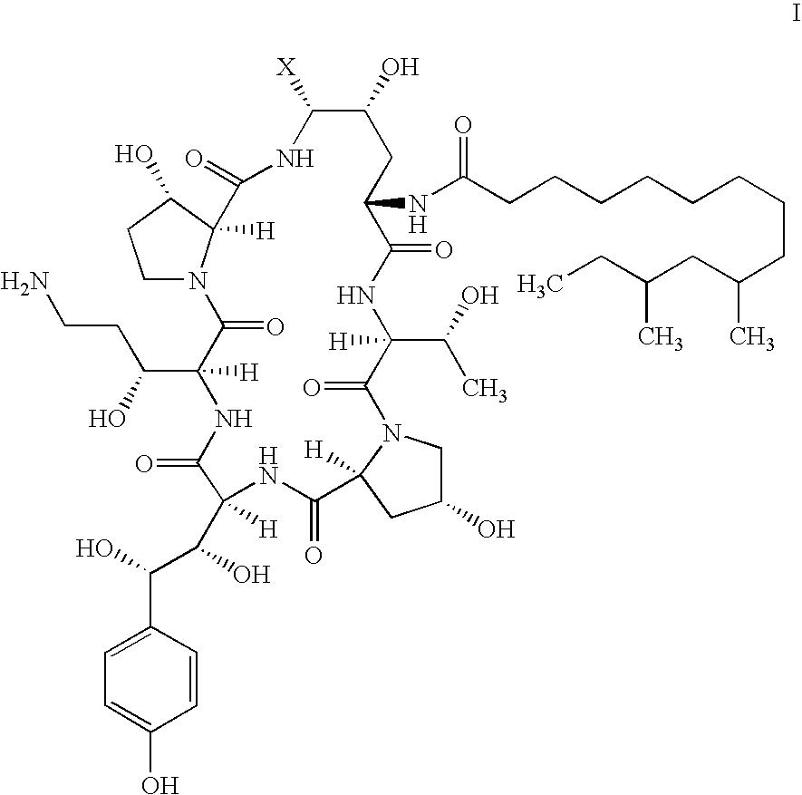 Process and Intermediates for the Synthesis of Caspofungin