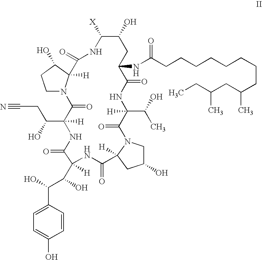 Process and Intermediates for the Synthesis of Caspofungin