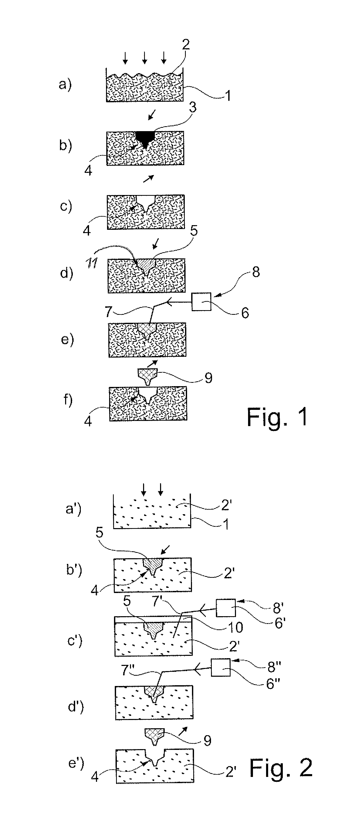 Method And Apparatus For Producing A Fiber-Reinforced Plastics Casting