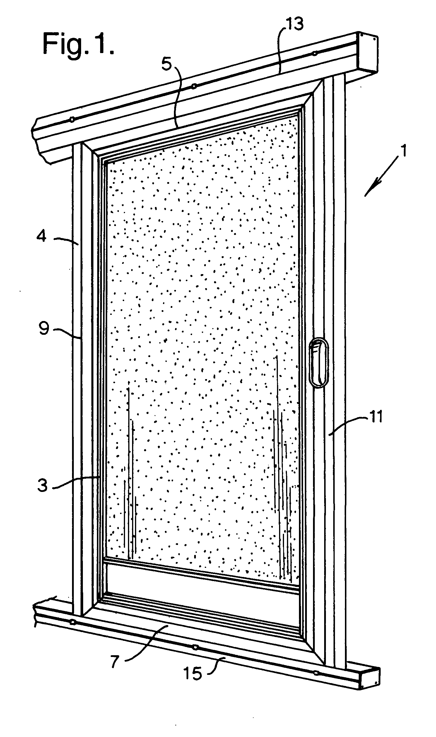 Support for a sliding panel