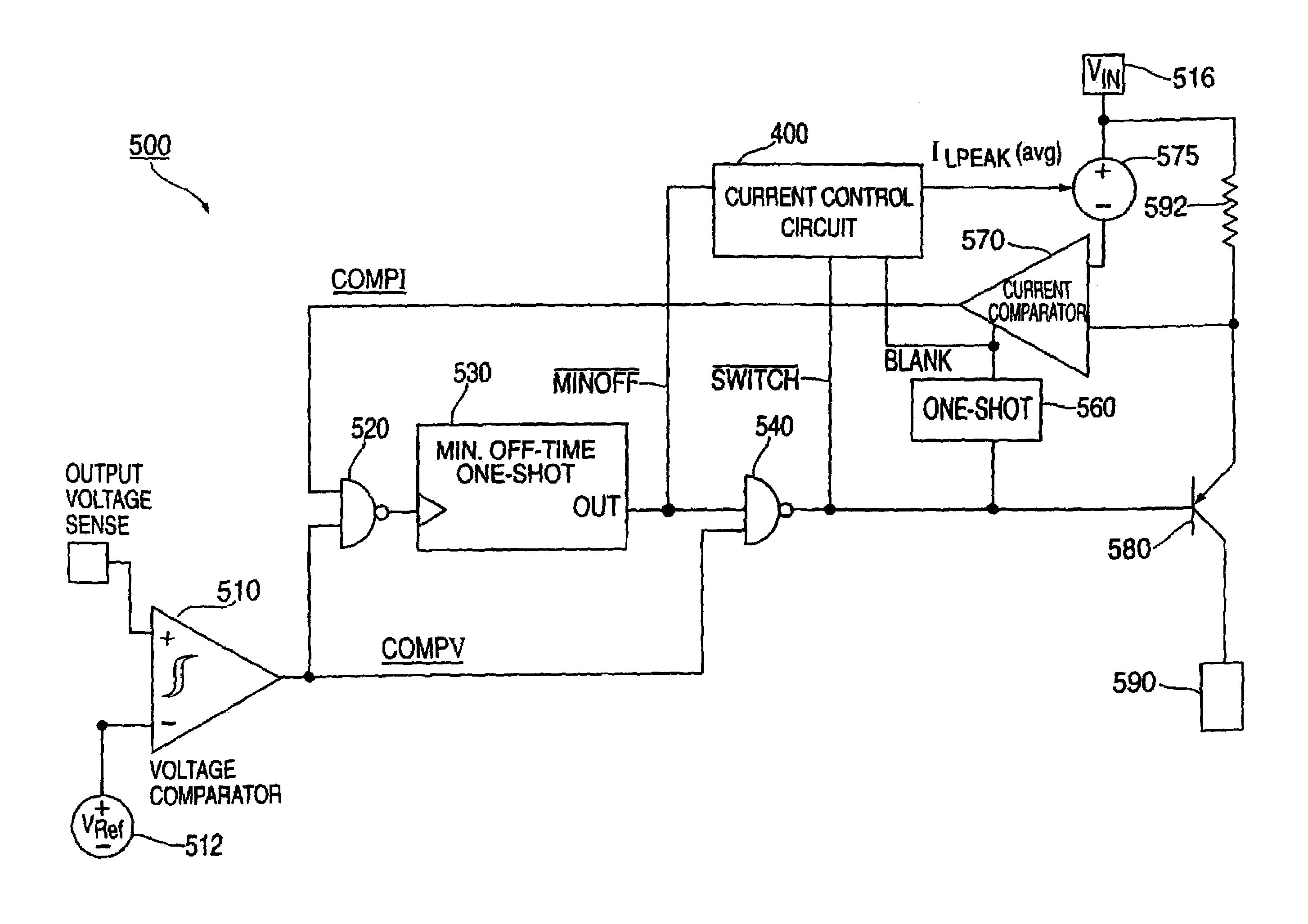 Time-based current control in switching regulators