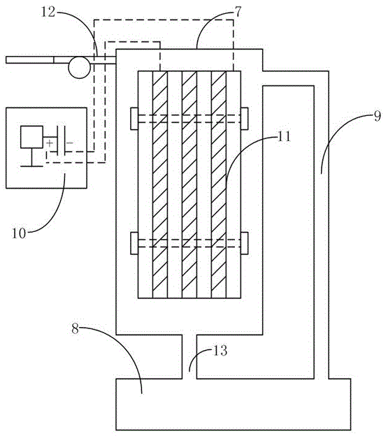 Processing system and method for purifying organic wastewater