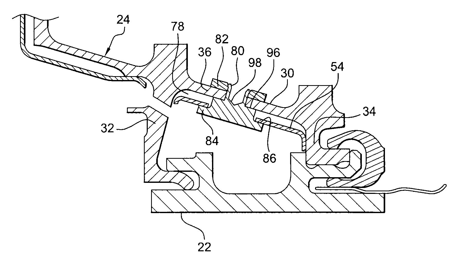 Control of clearance at blade tips in a high-pressure turbine of a turbine engine